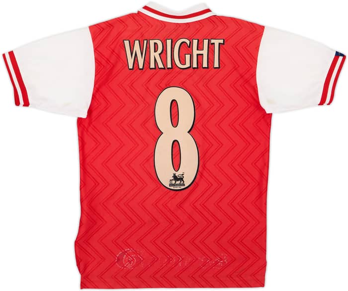 1996-98 Arsenal Home Shirt Wright #8 - 5/10 - (L.Boys)