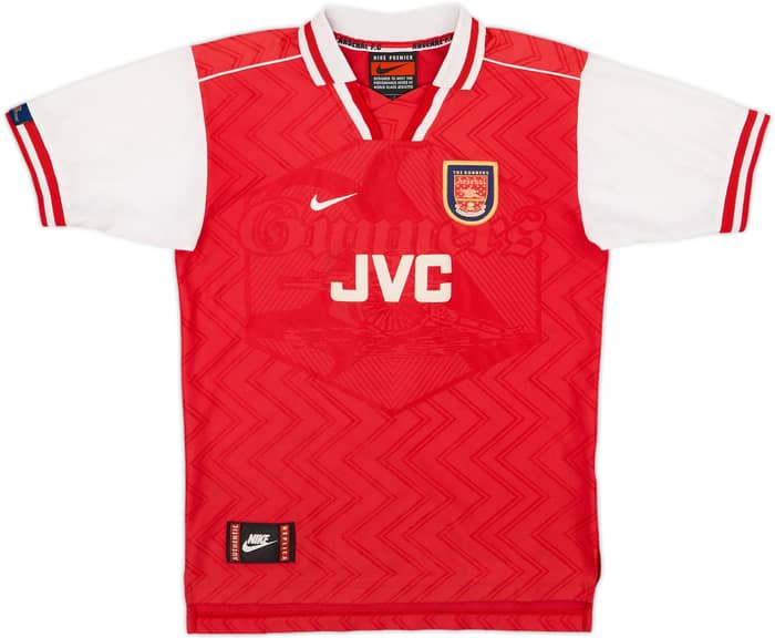 1996-98 Arsenal Home Shirt Wright #8 - 5/10 - (L.Boys)