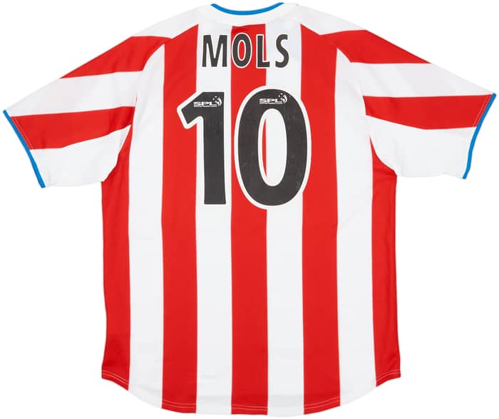 2003-04 Rangers Away Shirt Mols #10 - 7/10 - (M)