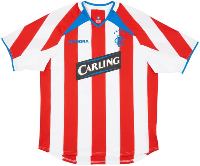 2003-04 Rangers Away Shirt Mols #10 - 7/10 - (M)