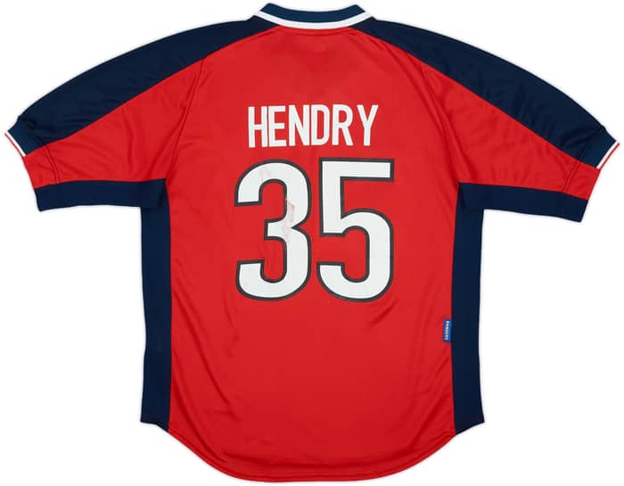 1998-99 Rangers Away Shirt Hendry #35 - 7/10 - (M)