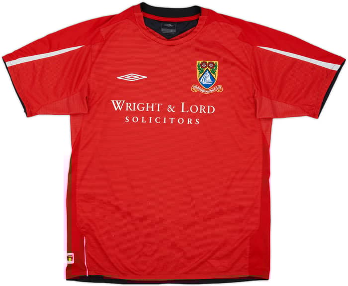 2005-06 Morecambe Home Shirt - 5/10 - (L)