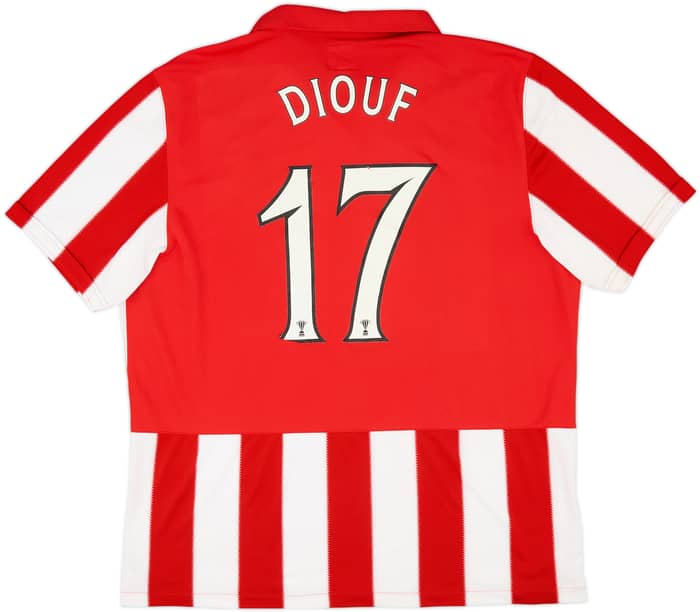 2010-11 Rangers Away Shirt Diouf #17 - 5/10 - (XL)