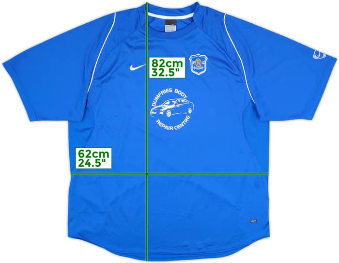 2005-06 Queen of the South Home Shirt - 9/10 - (XXL)