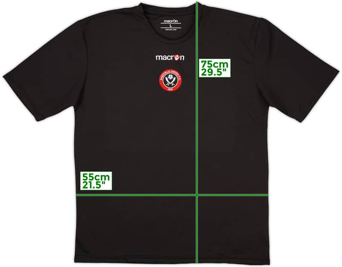 2009-10 Sheffield United Macron Training Shirt - 9/10 - (L)
