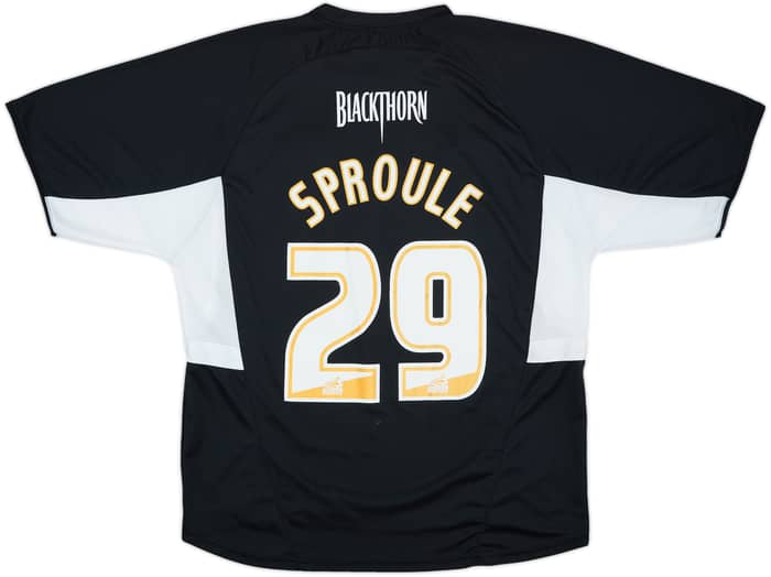 2007-08 Bristol City Away Shirt Sproule #29 - 7/10 - (XL)
