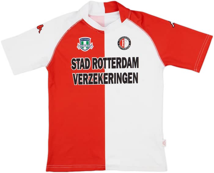 2003-04 Feyenoord Home Shirt - 7/10 - (XL.Boys)