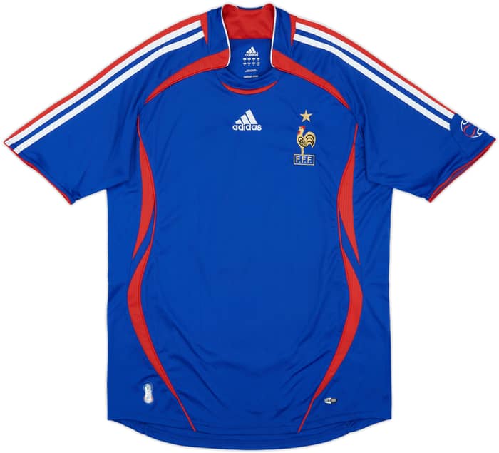 2006-07 France Home Shirt Zidane #10 - 5/10 - (M)