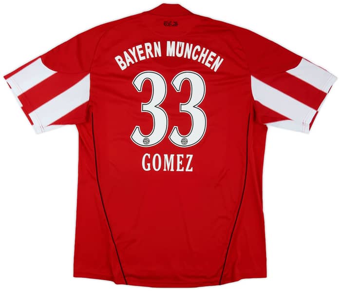 2010-11 Bayern Munich Home Shirt Gomez #33 - 5/10 - (XL)