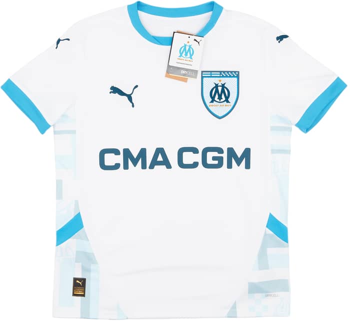 2024-25 Olympique Marseille Home Shirt (KIDS)