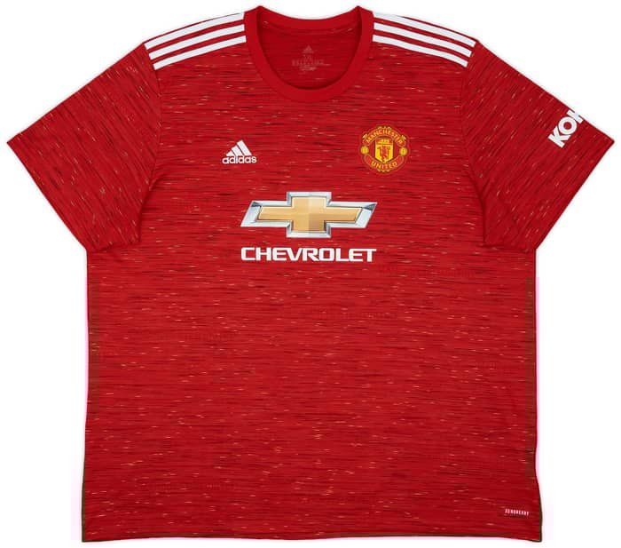 2020-21 Manchester United Home Shirt Cavani #7 - 9/10 - (3XL)