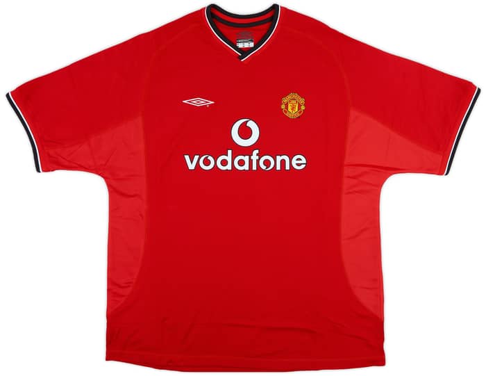 2000-02 Manchester United Home Shirt Beckham #7 (XXL)