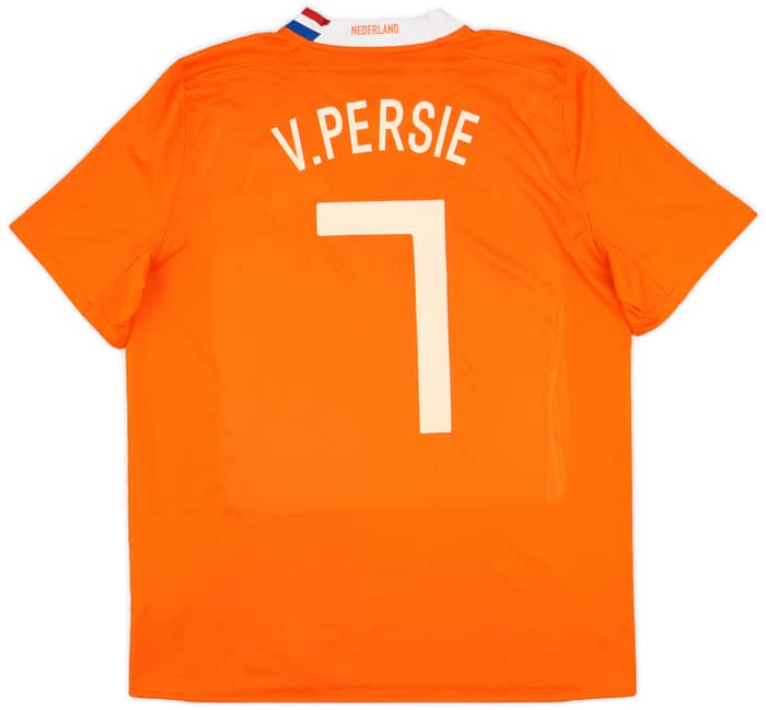 2008-10 Netherlands Home Shirt v.Persie #7 - 6/10 - (L)