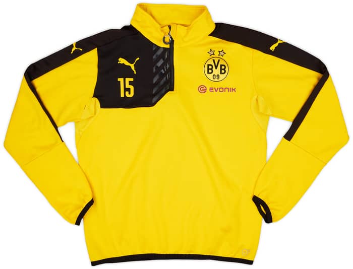 2014-15 Borussia Dortmund Player Issue Puma Track Jacket #15 - 6/10 - (M)