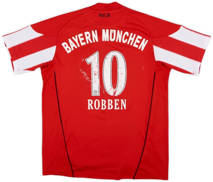 2010-11 Bayern Munich Home Shirt Robben #10 - 4/10 - (L.Boys)
