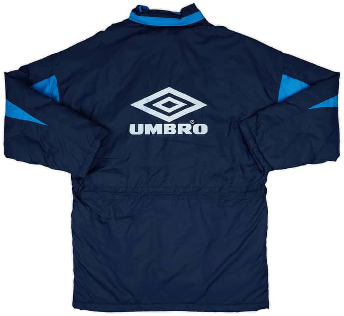 1995-96 Lazio Umbro Padded Bench Coat - 6/10 - (S)