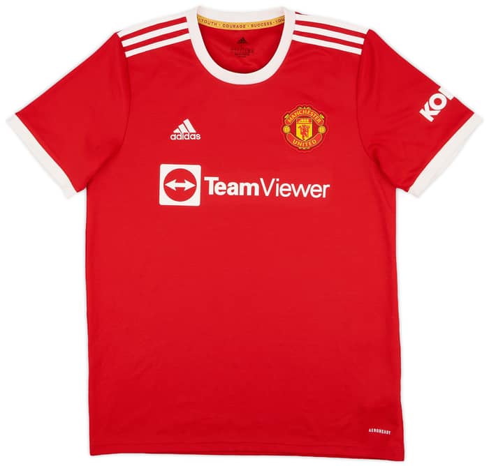 2021-22 Manchester United Home Shirt Mata #8 - 8/10 - (L)
