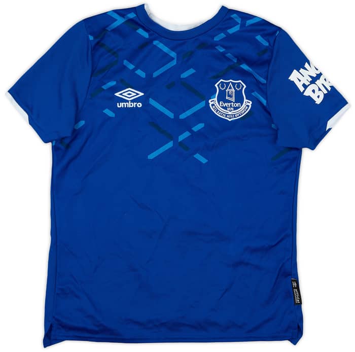 2019-20 Everton Home Shirt Iwobi #17 - 8/10 - (7-8 Years)
