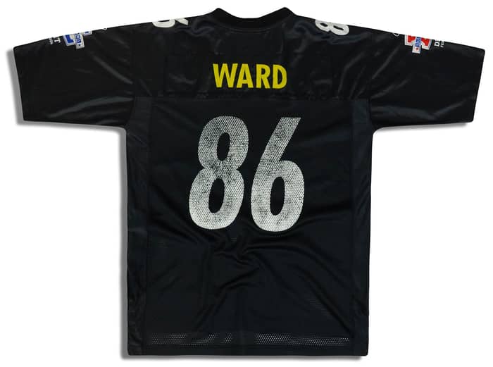2006 Pittsburgh Steelers Ward #86 Reebok On Field Super Bowl XL Jersey (Home) L