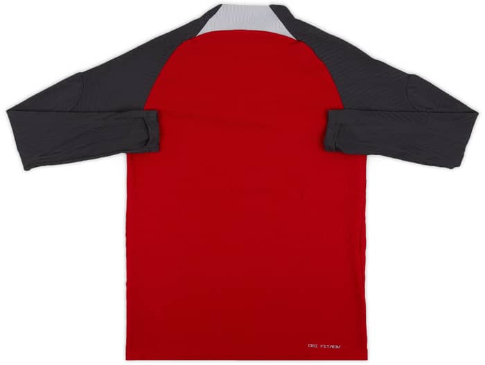 2023-24 Liverpool Player Issue 1/4 Zip Training Top # - 9/10 - (XL)