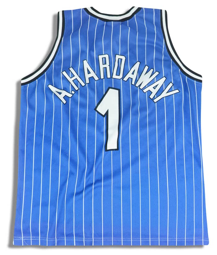 1994-98 Orlando Magic Hardaway #1 Champion Jersey (Away) S