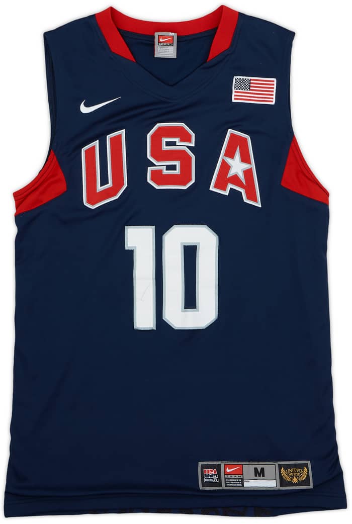 2008 USA Bryant #10 Nike Authentic Away Jersey - 6/10 - (M)