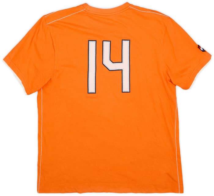 2008-09 Netherlands Cotton Tee #14 - 6/10 - (L)