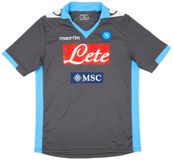 2011-12 Napoli Away Shirt - 8/10 - (L)
