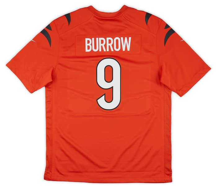 2021-23 Cincinnati Bengals Burrow #9 Nike Game Jersey (Alternate) XL - W/Tags