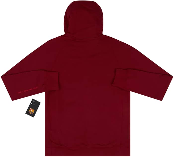 2017-18 Barcelona Nike Hooded Jacket (S)