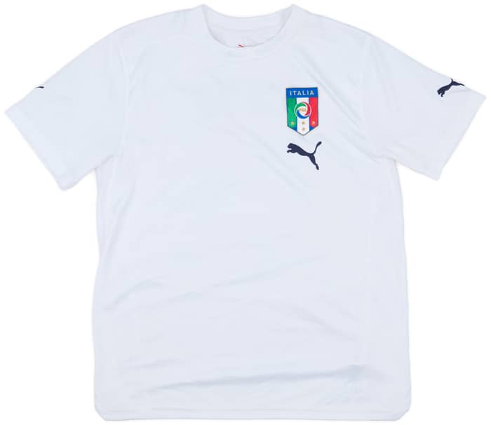 2007-08 Italy Puma Training Shirt - 8/10 - (XL.Boys)