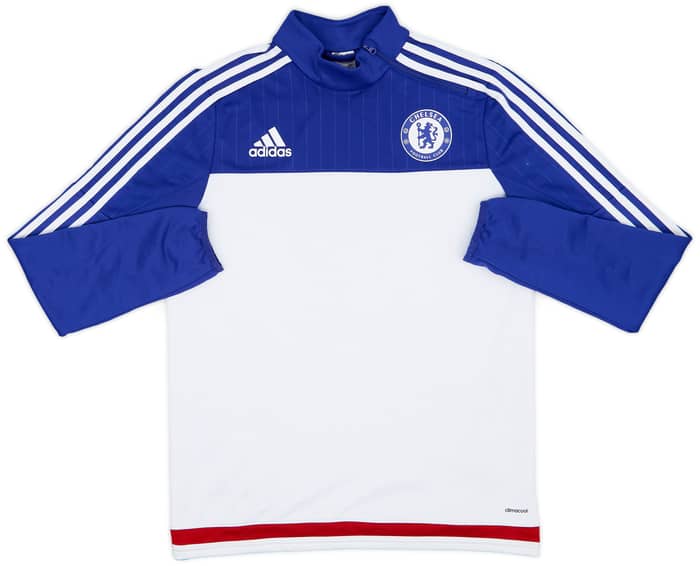 2015-16 Chelsea adidas 1/4 Zip Drill Top - 6/10 - (XL.Boys)