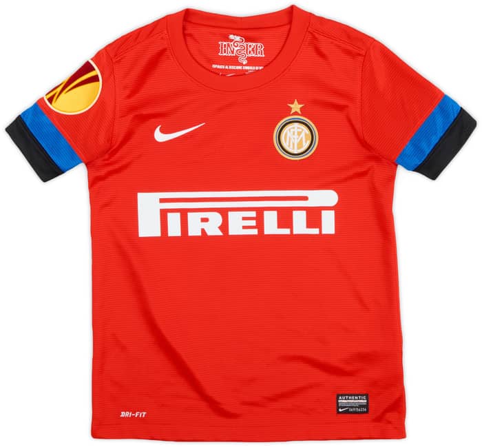2012-13 Inter Milan Away Shirt Guarin #14 - 7/10 - (S.Boys)
