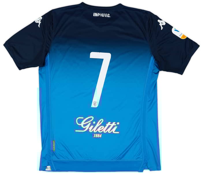 2018-19 Empoli Match Issue Home Shirt #7