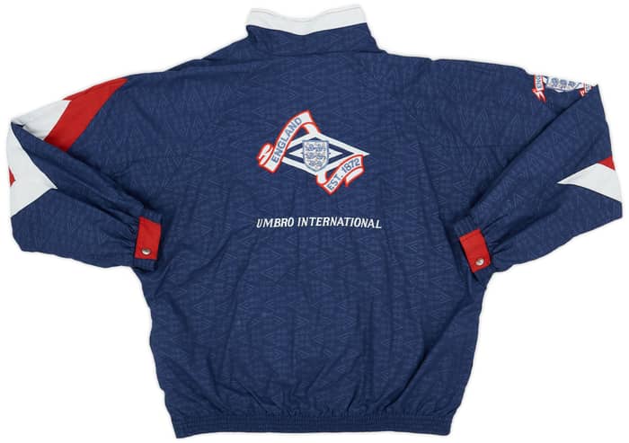1990-92 England Umbro Track Jacket - 8/10 - (XXL)