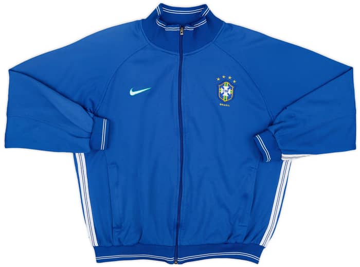 1998-00 Brazil Nike Track Jacket - 8/10 - (XL)