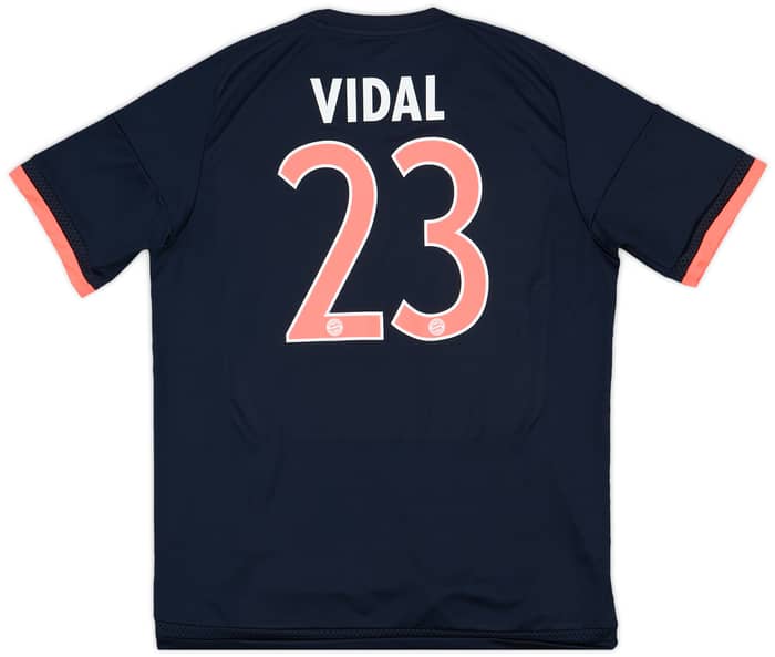 2015-16 Bayern Munich Third Shirt Vidal #23 - 8/10 - (L)