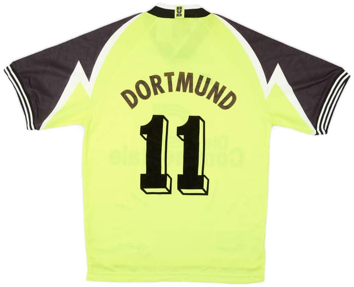 1995-96 Borussia Dortmund Home Shirt #11 - 6/10 - (S)
