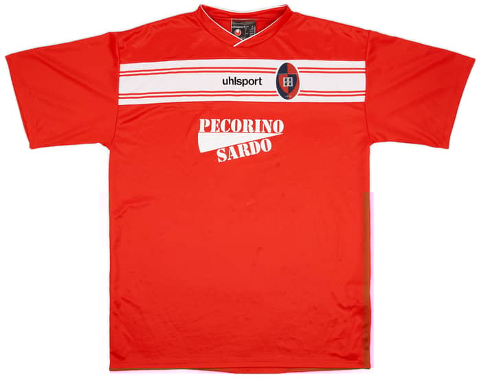 2000-01 Cagliari Uhlsport Training Shirt - 6/10 - (XL)