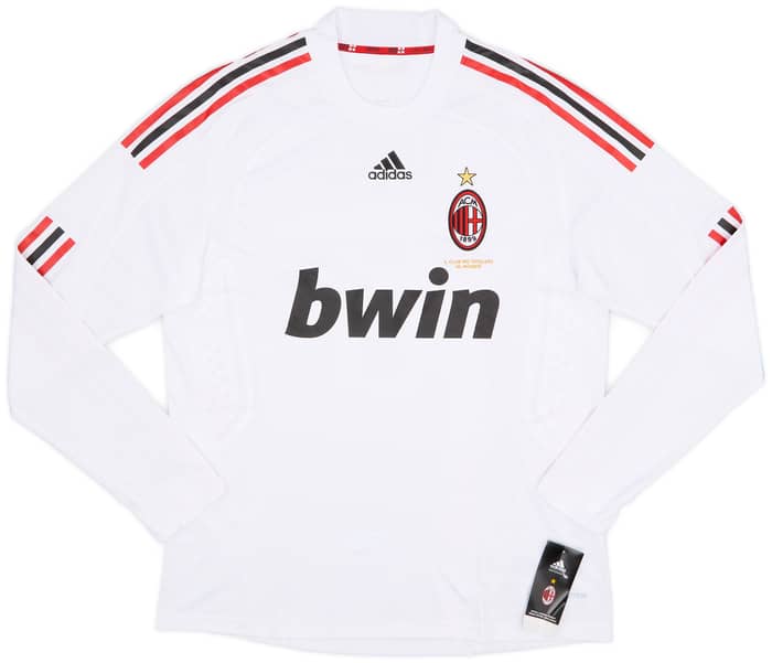 2008-09 AC Milan Player Issue Away L/S Shirt Gattuso #8 (L)