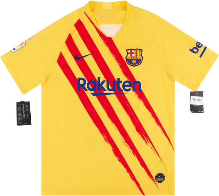 2019-20 Barcelona 'Senyera' Fourth Shirt Messi #10