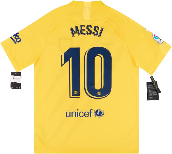 2019-20 Barcelona 'Senyera' Fourth Shirt Messi #10