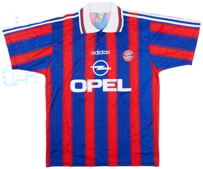1995-97 Bayern Munich Home Shirt Klinsmann #18 - 5/10 - (M)
