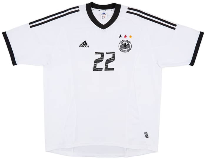 2002-04 Germany Home Shirt Frings #22 - 7/10 - (XL)