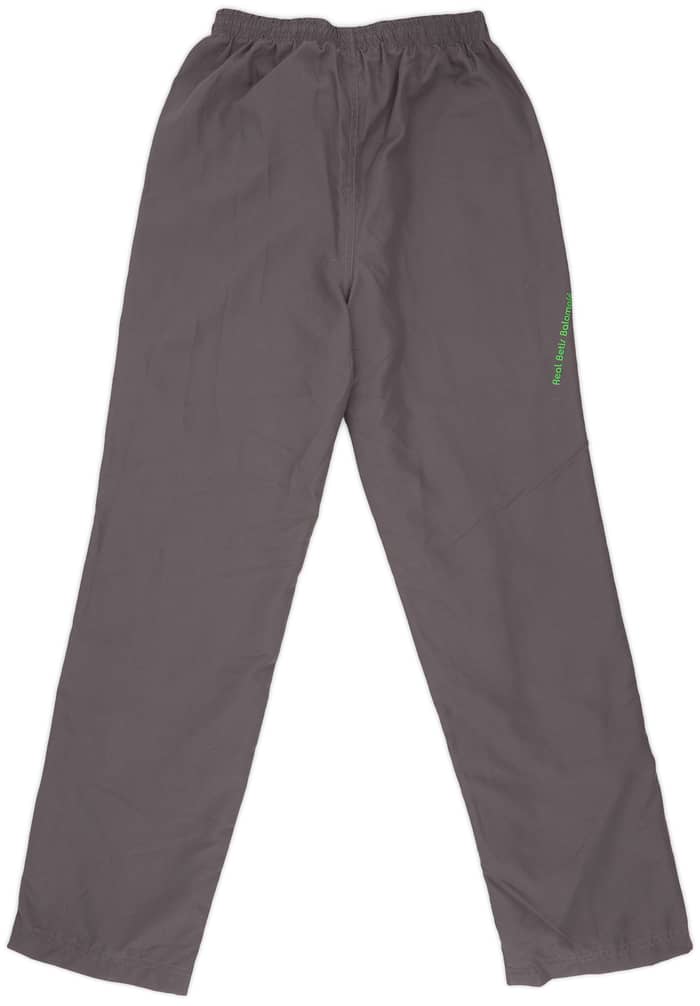 2009-10 Real Betis RBB Track Pants/Bottoms - 8/10 - (XL.Boys)