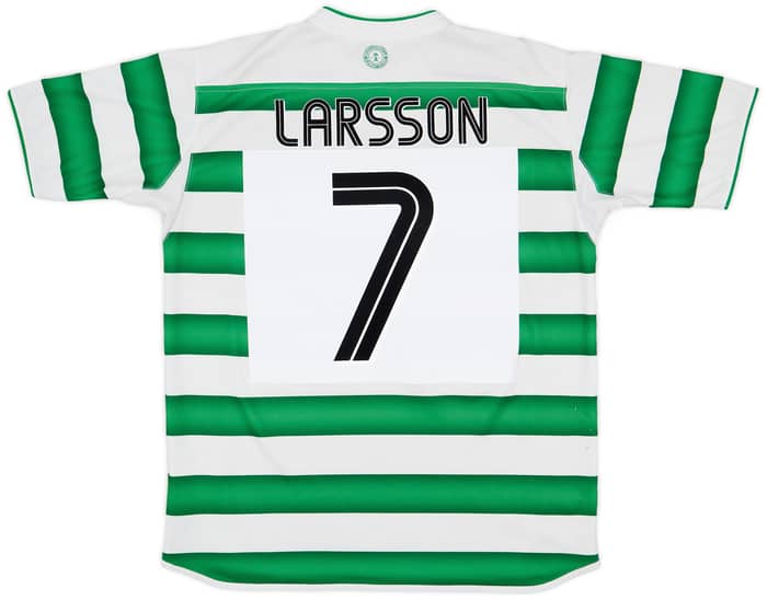 2003-04 Celtic Home Shirt Larsson #7 - 5/10 - (L)