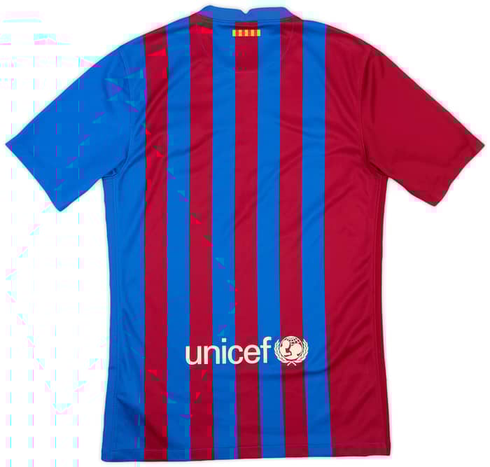 2021-22 Barcelona Home Shirt - 7/10 - (S)