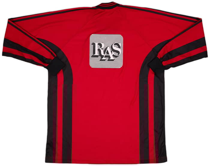 2000-01 AC Milan Scuola Calcio adidas Training L/S Shirt - 7/10 - (XL)
