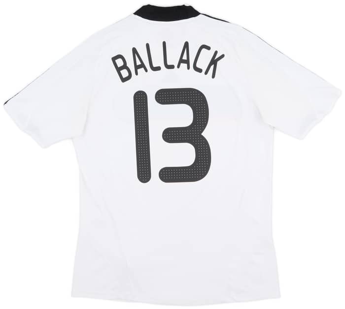 2008-09 Germany Home Shirt Ballack #13 - 6/10 - (M)