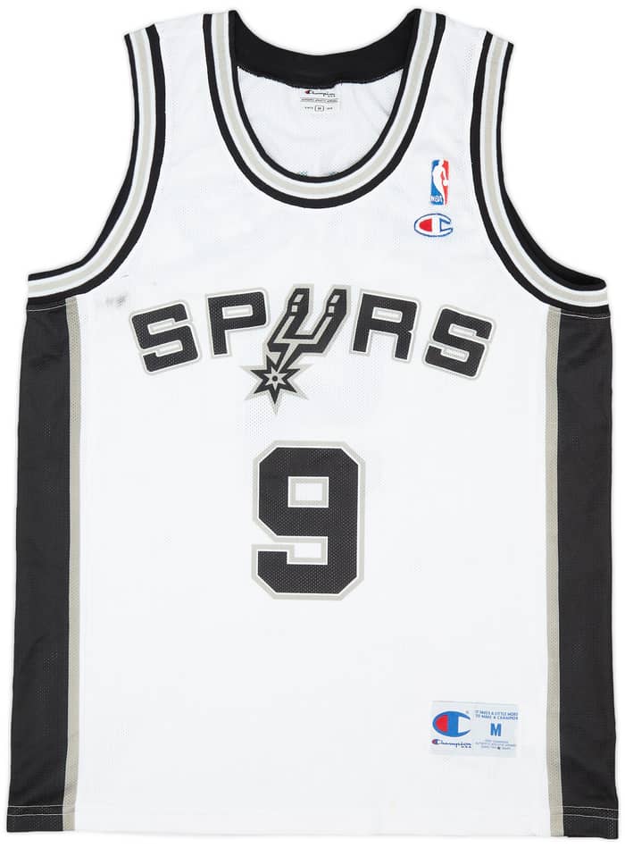 2002-10 San Antonio Spurs Parker #9 Champion Jersey (Home) M